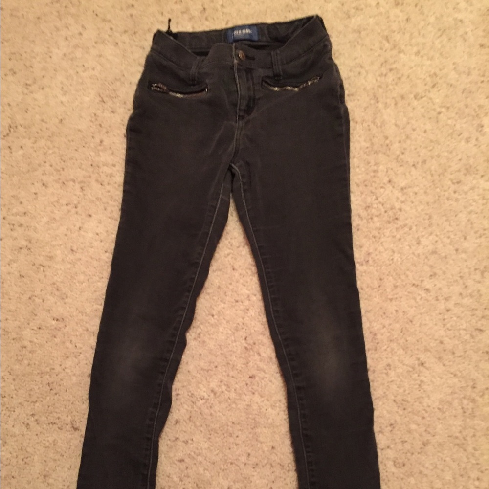 cutest old navy black jeans!!!